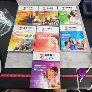 Zoni English System Textbook Set Of 7 - Dynamic Reading Interactive Writing
